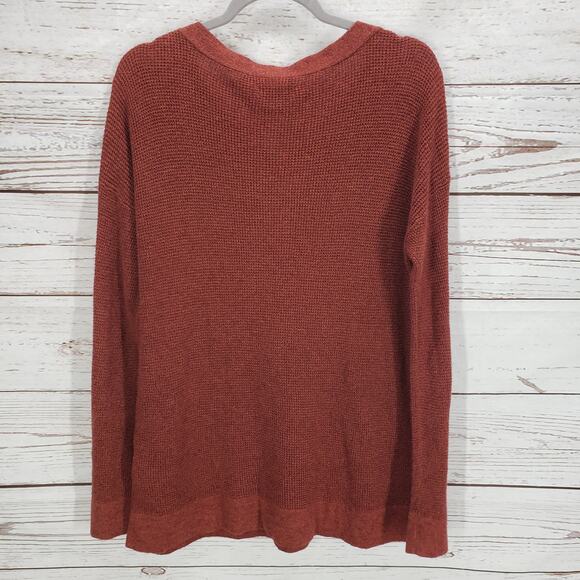 American Eagle Women's Amber Knit Jegging Fit Lace Up Sweater Size Medium - Picture 12 of 13